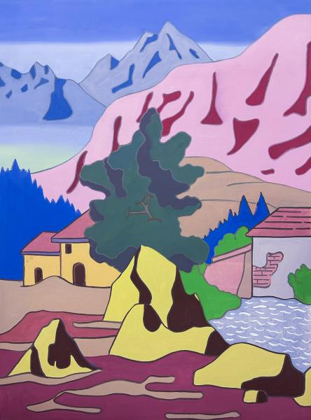 Hubert Schmalix Landscape Smolka Contemporary
